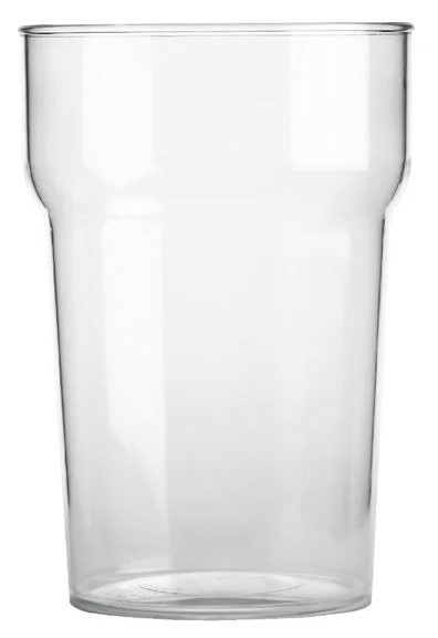 BBP Polycarbonate Nonic Pint Glasses 570ml (pk 48) (CC564)